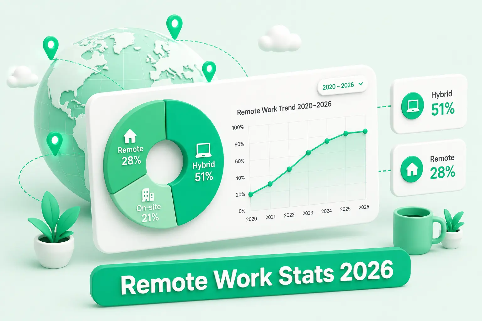 Remote Work Statistics 2026